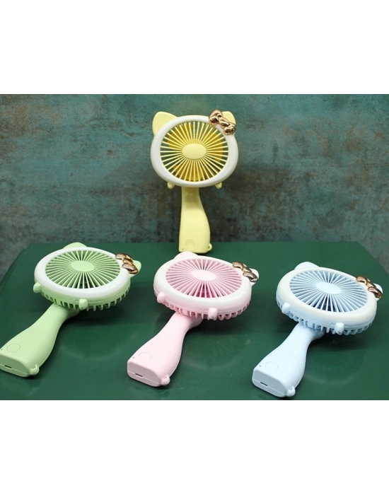 Şarjlı El Fanı Vantilatör 3 Kademeli Alk2685