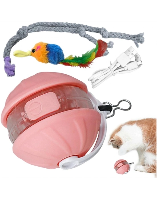 Şarjlı Hareketli Kedi Topu Oyuncak