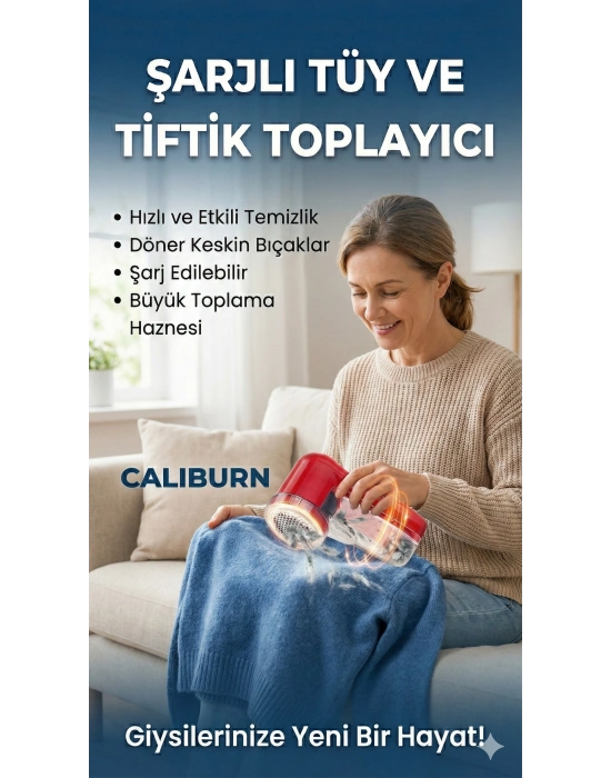 Şarjlı Kazak Tüy Toplama Makinesi