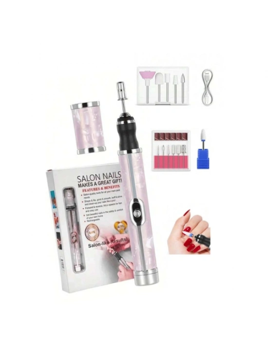 Şarjlı Manikür Pedikür Tırnak Bakım Seti