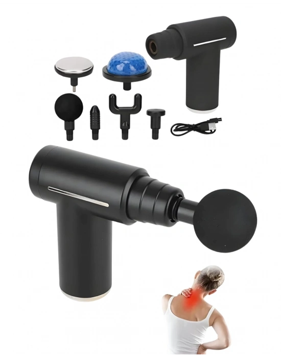 ® Şarjlı Masaj Tabancası Sıcak Soğuk Terapi Sessiz Güçlü Motorlu