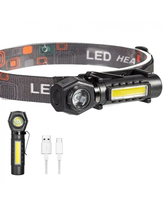 Şarjlı Mıktanıslı Kafa Lambasi Wt-621