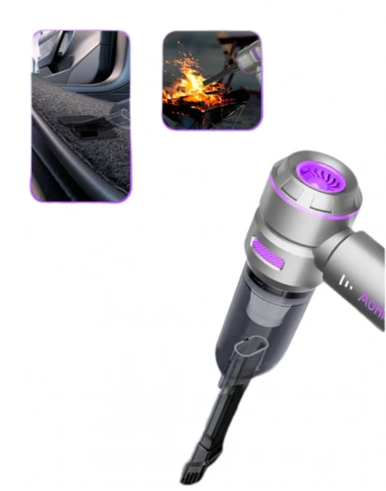 Şarjlı Mini El Süpürgesi Üfleme ve Vakum Özellikli