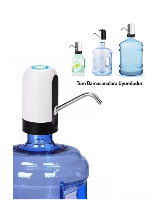 ® Şarjlı Otomatik Damacana Su Pompası