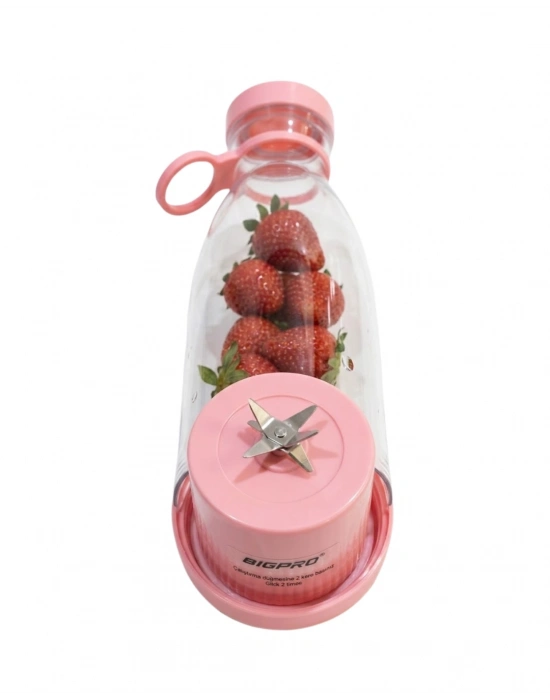 Şarjlı Taşınabilir Blender USB Kablosuz Smoothie Yapıcı Pratik Kullanım
