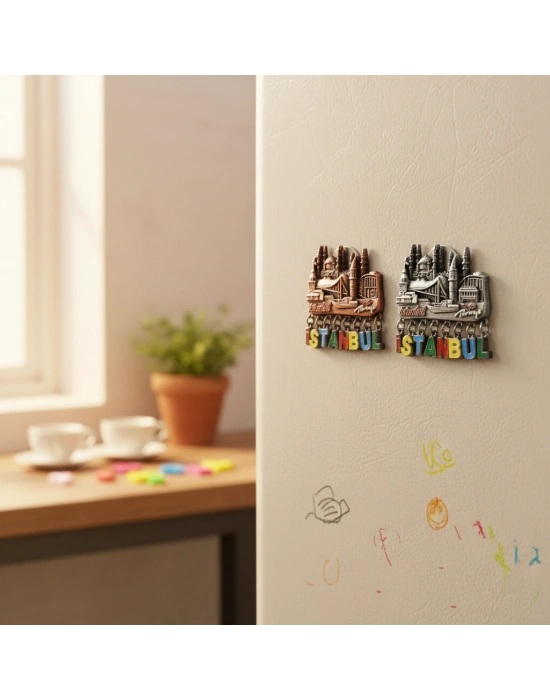 Sarkaçlı İstanbul Temalı Magnet