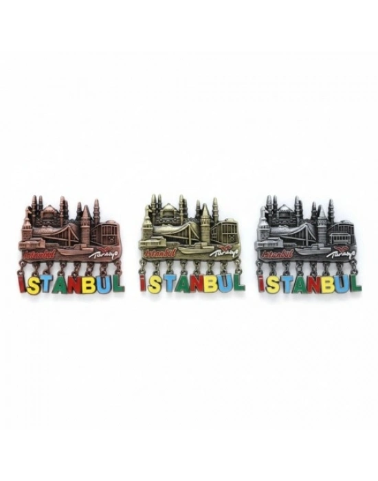 Sarkaçlı İstanbul Temalı Magnet
