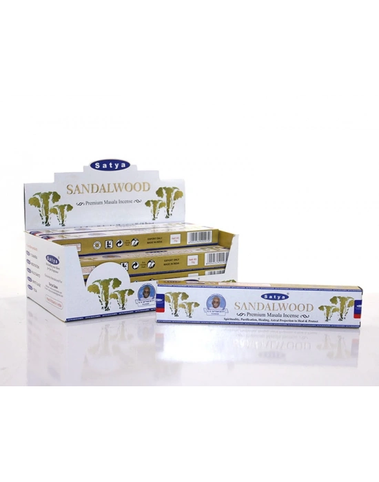 Satya Sandalwood Aromalı Tütsü