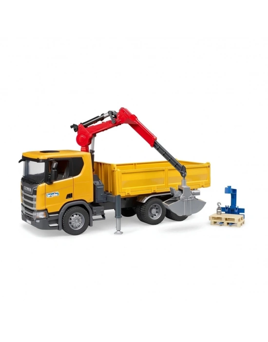 ® Scania 560R Vinçli Şantiye Kamyonu BR03551