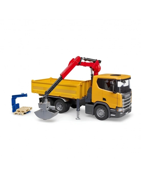 ® Scania 560R Vinçli Şantiye Kamyonu BR03551