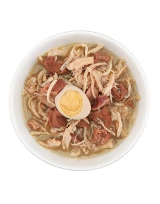 Schesir After Dark Et Suyu içinde Tavuklu ve Bıldırcın Yumurtalı Yetişkin Kedi Konservesi 1 Adet 80 Gr