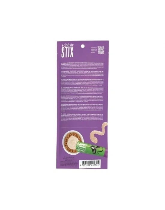 Schesir Cat Stick Ördekli Sıvı Kedi Ödül Maması 1 Adet 6x15 Gr