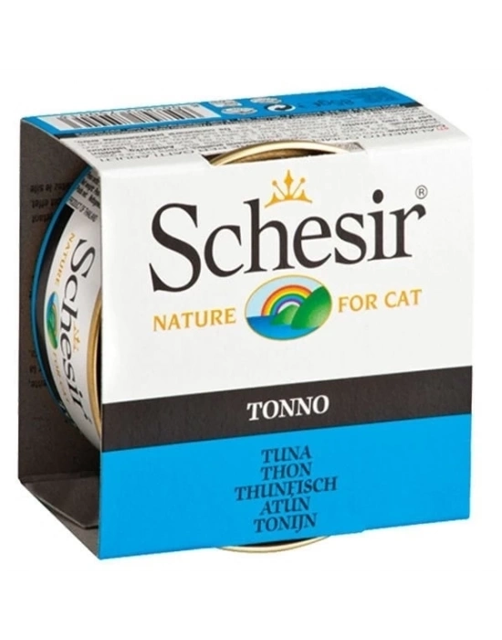 Schesir Ton Balıklı Jöleli Konserve Kedi Maması 85 Gr