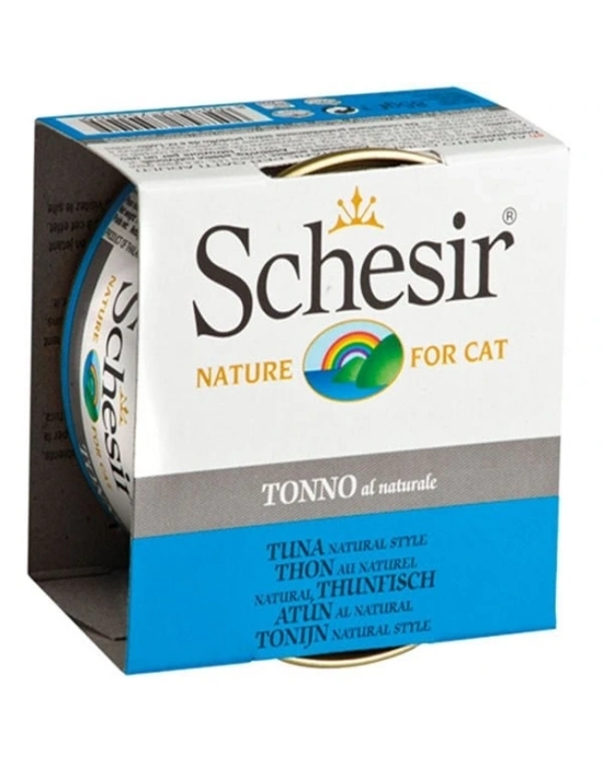 Schesir Ton Balıklı Naturel Konserve Kedi Maması 1 Adet 85 Gr