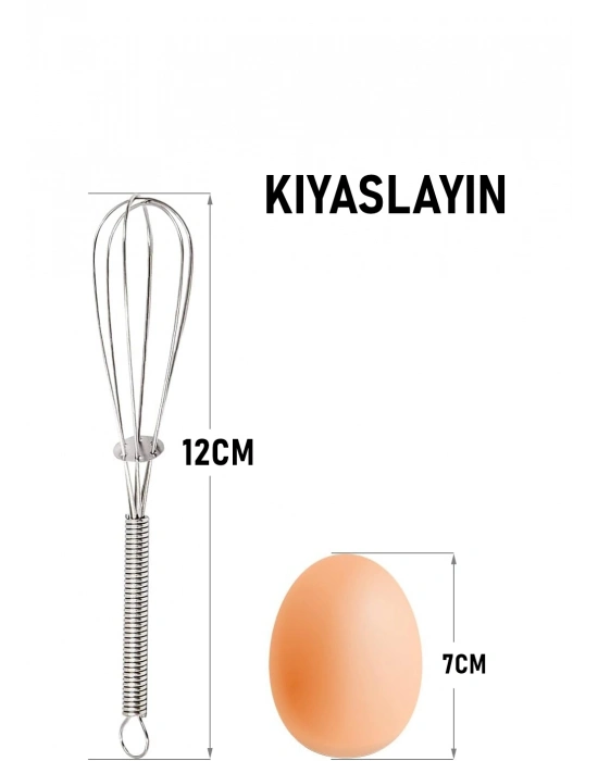 Sciacca Mini Çırpıcı Çelik 2 Adet