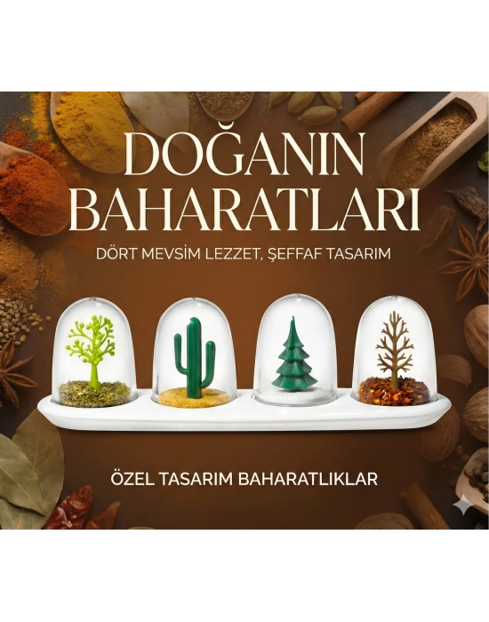 Seasoning Shakers Dört Mevsim Baharatlık