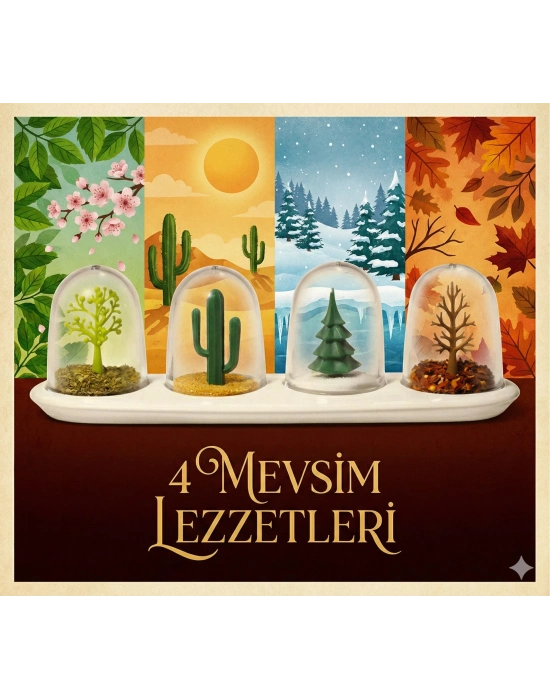 Seasoning Shakers Dört Mevsim Baharatlık