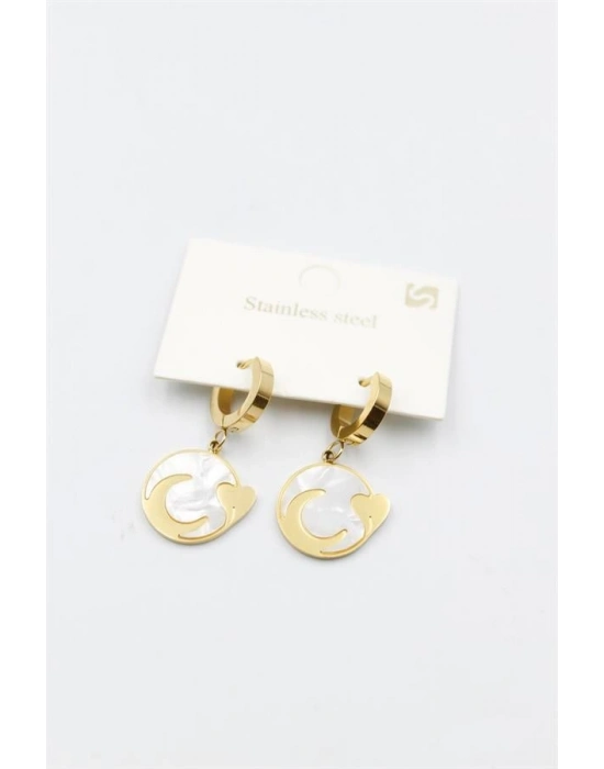 Sedef Hilal Küpe - Altın