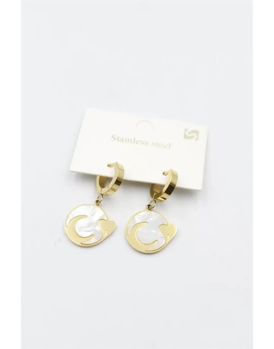 Sedef Hilal Küpe - Altın