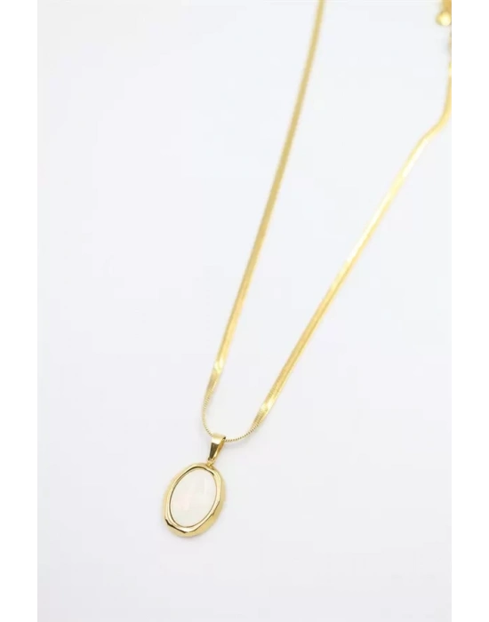 Sedef Kolye - Altın