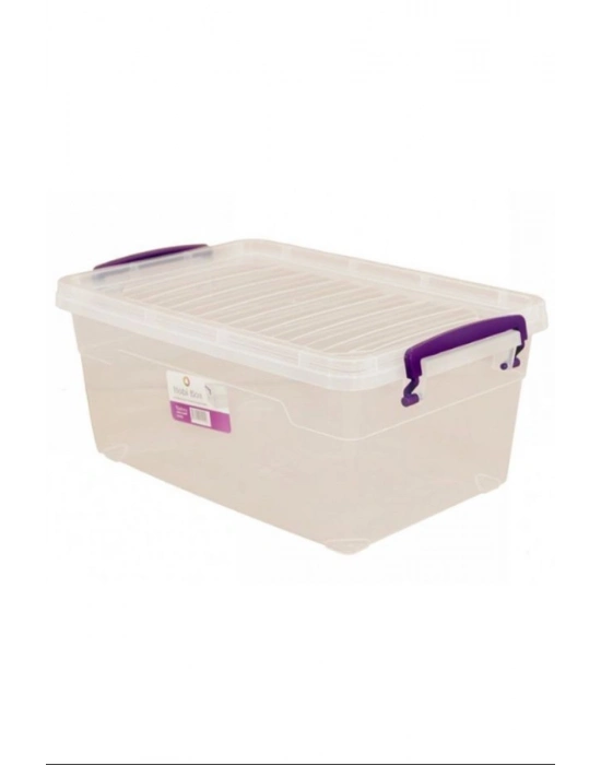 Şeffaf Çok Amaçlı 30 Lt Dikdörtgen Saklama Kabı 48x32x29 Royaleks-82113