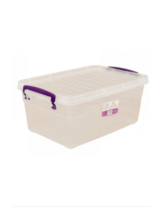 Şeffaf Çok Amaçlı 30 Lt Dikdörtgen Saklama Kabı 48x32x29 Royaleks-82113