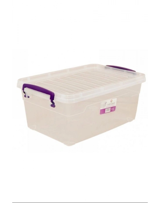 Şeffaf Çok Amaçlı 30 Lt Dikdörtgen Saklama Kabı 48x32x29 Royaleks-82113