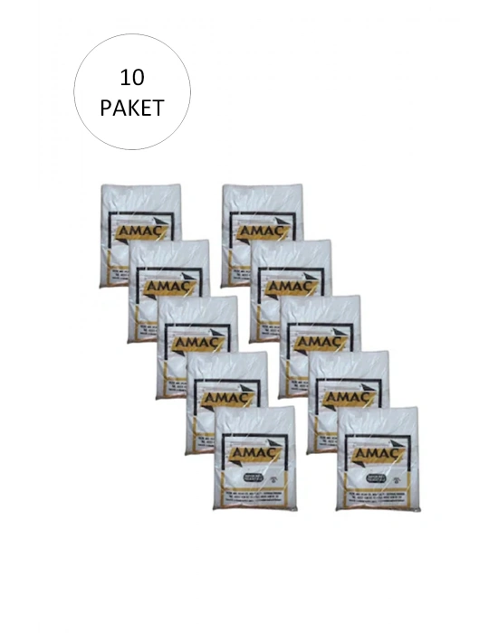 Şeffaf Hışır Atlet Poşet Büyük Boy 29x52 Cm 650 Gr (10 Paket-Takriben 1,500 Adet)