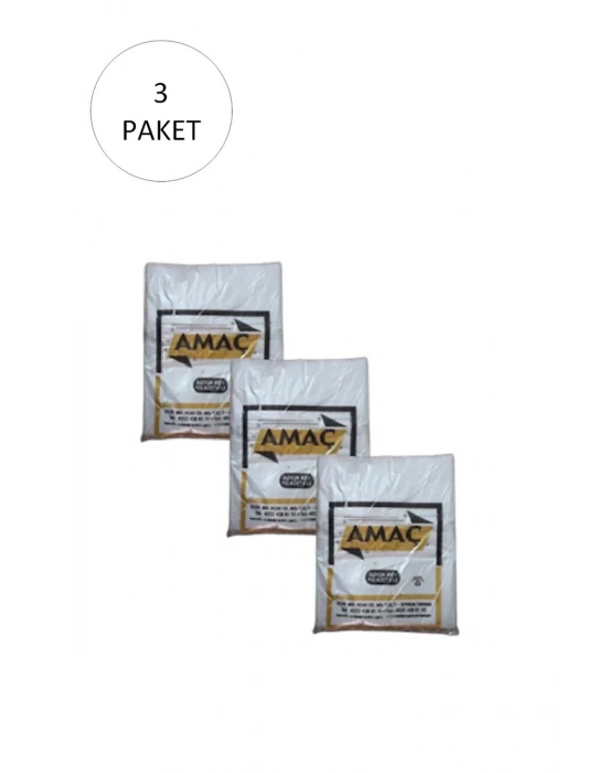 Şeffaf Hışır Atlet Poşet Orta Boy 27x47 Cm 650 Gr (3 Paket-Takriben 600 Adet)
