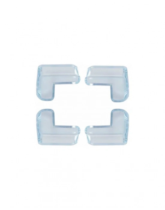 Şeffaf Masa Kenar Koruyucu 4 Lü Set Mobilya Köşe Koruma Aparatı