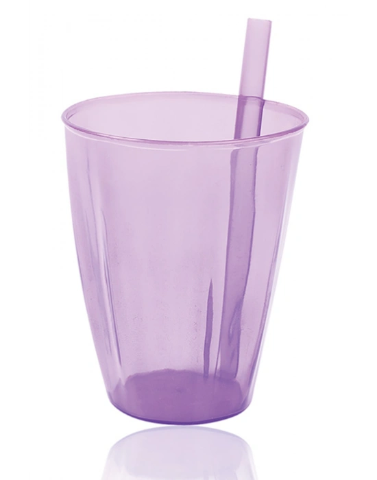 Şeffaf Pipetli Bardak Royaleks-UR3132