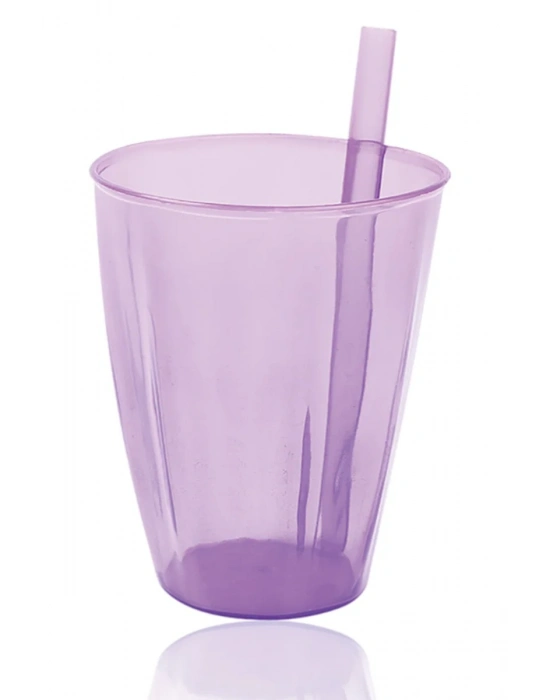 Şeffaf Pipetli Bardak Royaleks-UR3132