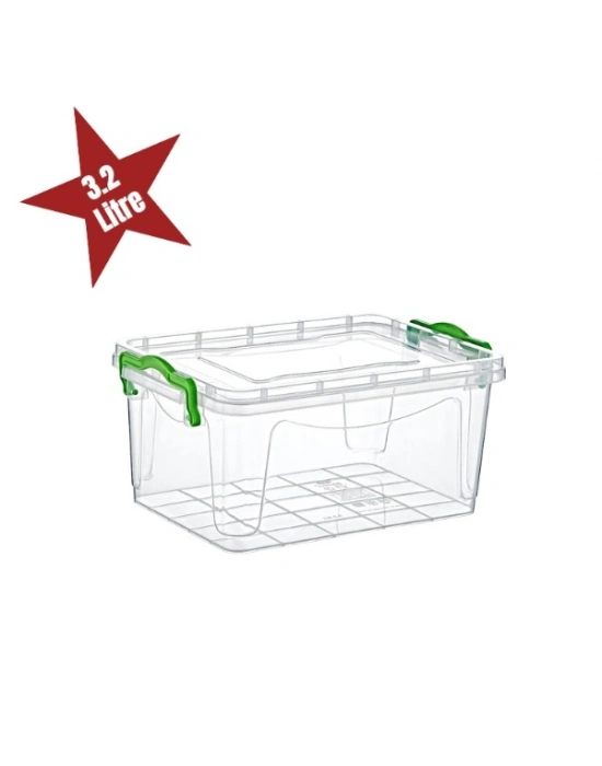 Şeffaf Saklama Kutusu 3.2 Litre