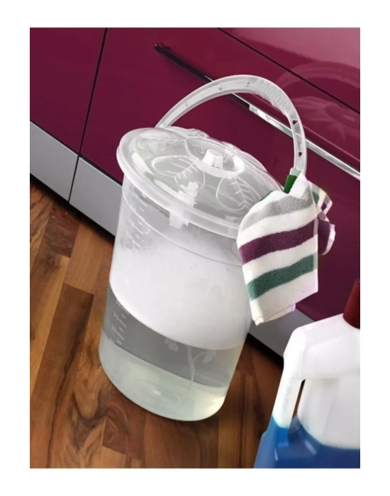 Şeffaf Su Kovası 10 Lt Royaleks-ASD103