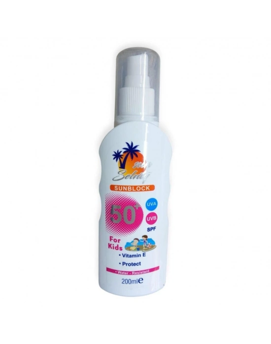 SEL-50-KİDS - SELENİTY 50 UVA+UVB GÜNEŞ YAĞI