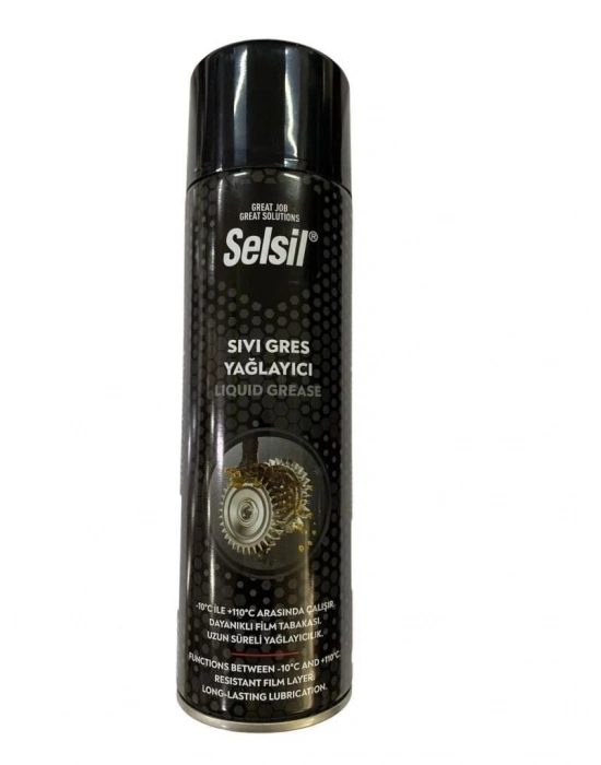 Selsil Sıvı Gres Yağlama Spreyi 500 ml
