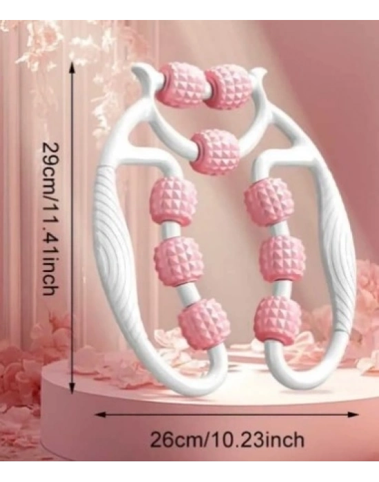 Selülit Masaj Aleti 9 Tekerlekli Lenf Drenaj Rulosu