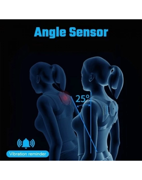 Sensörlü Titreşimli Dik Duruş Korsesi