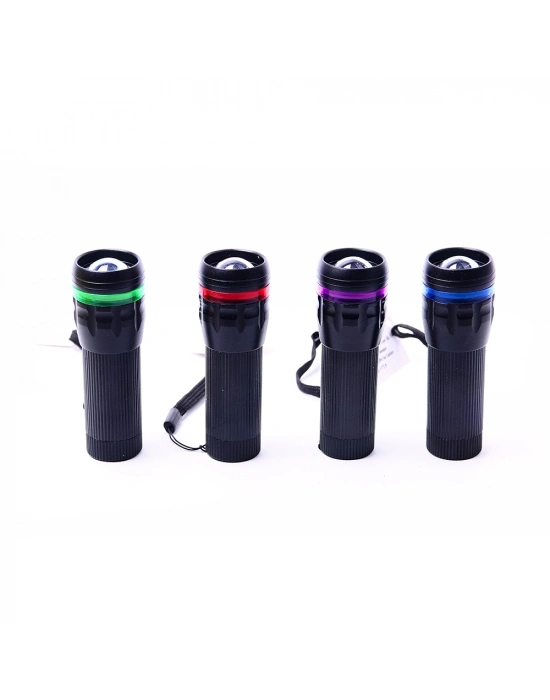 Şeritli Zoom Odaklı El Feneri Bm-310