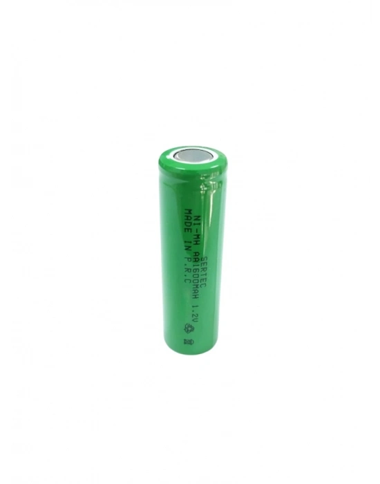 Sertec - 1.2v 1600 Mah - Aa - Ni-mh Şarjlı Pil - (başsız / Flat Head)