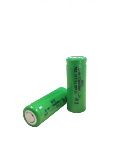 Sertec - 1.2v 400 Mah - 2/3aaa - Ni-mh Şarjlı Pil - (başsız / Flat Head)