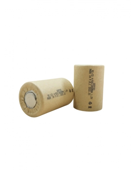 Sertec 1.2v Ni-cd  4/5 Sc 1000 Mah Kağıt Şarjlı Pil 3c (başsız/flat Head)