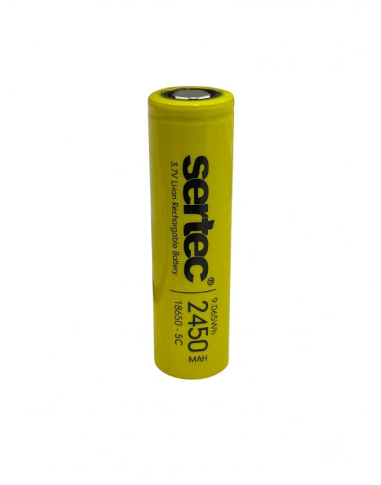 Sertec 18650 3.7v 2450 Mah 5c Li-ıon Şarjlı Pil