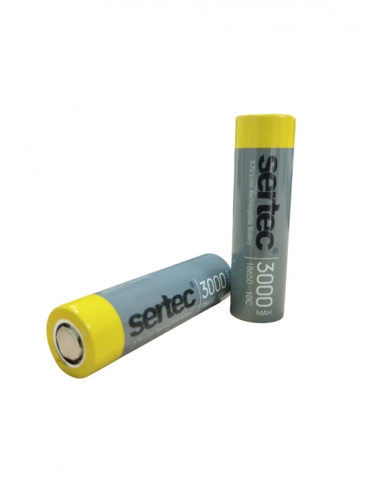 Sertec 18650 3.7v 3000 Mah 10c Li-ıon Şarjlı Pil