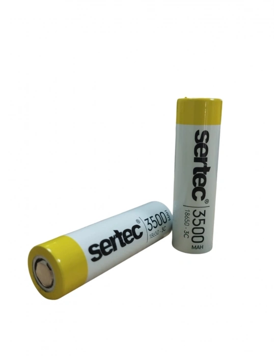 Sertec 18650 3.7v 3500 Mah 3c Li-ıon Şarjlı Pil