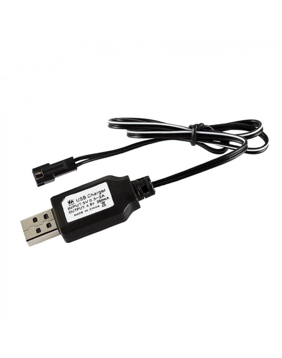 Sertec 4.8v Nı-cd / Nı-mh Oyuncak Bataryası Usb Şarj Kablosu
