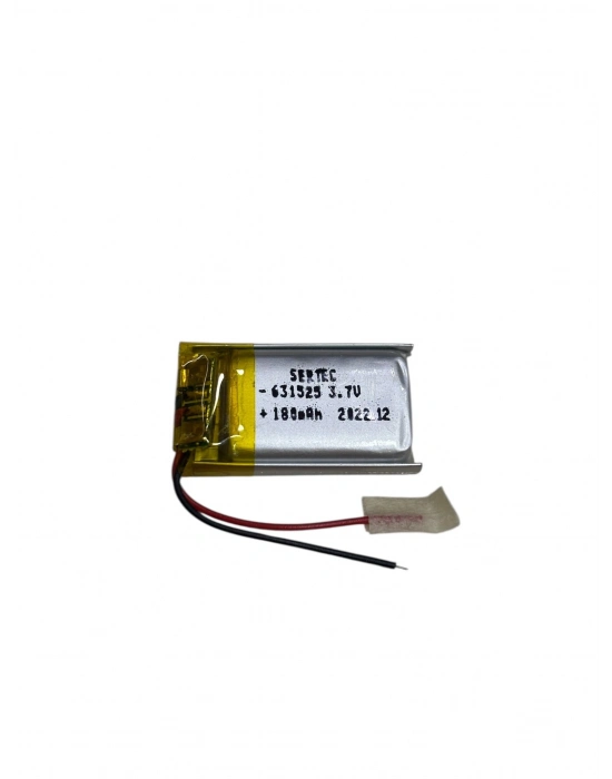 Sertec 631525 3.7v 180 Mah Li-polymer Pil (devreli/1.5a)