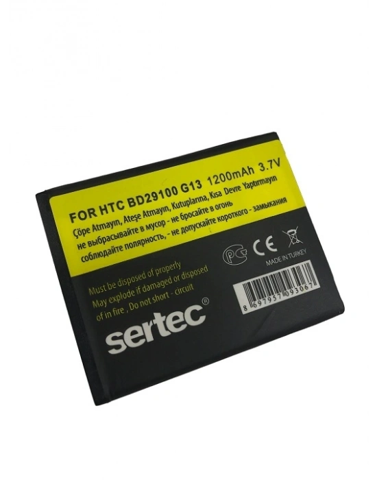 Sertec - Htc   Hd3 - G13 / Bd29100 Uyumlu Batarya