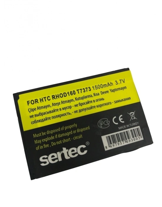 Sertec - Htc  T7373 Touch Pro 2  / Rhod160 Uyumlu Batarya