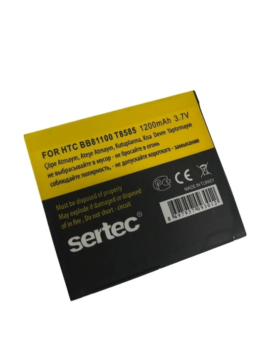 Sertec - Htc   T8585 Hd 2 Leo 100 / Bb81100 Uyumlu Batarya